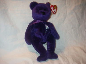 TY BEANIE BABYS PRINZESSIN 1. EDITION CHINA 1997 SWING TAG TUSH TAG NEU Pellets - Bild 1 von 5