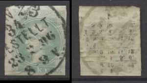 No: 123761 - AUSTRIA - AN OLD & IMPERFORATED STAMP - USED!! - Picture 1 of 1