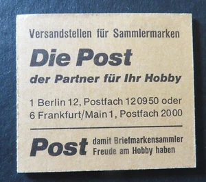 Bund Markenheftchen MH19 MH 19 ** Unfallverhütung 1973 postfrisch ungeöffnet - Bild 1 von 2