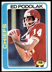 1978 TOPPS ED PODOLAK . KANSAS CITY CHIEFS #278 - Picture 1 of 2