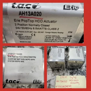 VT3312H13A020 ERIE Schneider Electric 24V 3/4"Swt 3-Way Valve t.a.c. AH13A020 - Picture 1 of 10