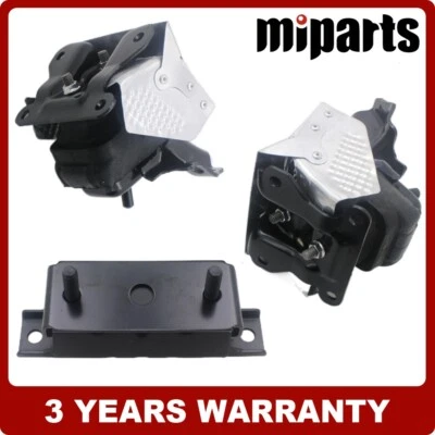 Motor E Trans Mount CONJUNTO 3 PEÇAS ADEQUADO PARA 2007-2013 GMC Yukon XL1500 Yukon/Chevy - Imagem 1 de 4