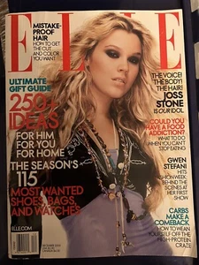 Elle Magazine December 2005 Joss Stone Cover VG - Picture 1 of 1