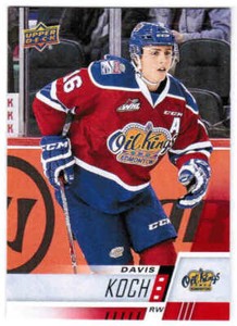 17/18 2017 UD UPPER DECK CHL HOCKEY RED PARALLEL CARDS (#1-100) U-Pick From List