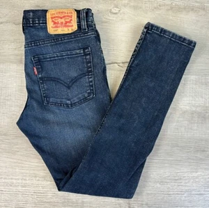 Levi’s 519 Extreme Skinny Jeans Distress Denim Youth 16R 28X28 (Actual 27.5X26) - Picture 1 of 22