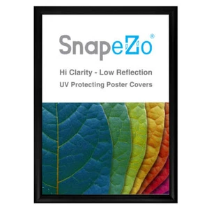 SnapeZo® Black A2 Poster Frame - 1.2" Profile - Picture 1 of 5