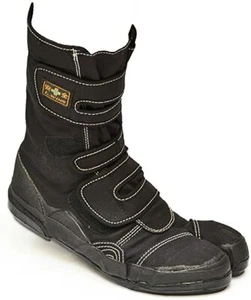 Sokaido VO-80 Tall Crotch Safety Shoes Ninja Tabi Black 11.4 inches (29.0) - Picture 1 of 5