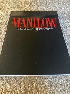 Barry Manilow Music and Passion Book Q8 Rare Photo Book - Picture 1 of 5