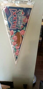 SUPER BOWL 27 1993 VINTAGE NFL FELT PENNANT 01/15/2020 - Picture 1 of 1