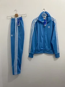 Adidas Originals Adicolor Firebird Tracksuit App Sky Rush White Size M - Picture 1 of 12