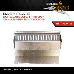 Roadsafe 4WD Bash Plate Fits Mitsubishi Triton Challenger 2007-2013 1st Plate - Picture 1 of 2