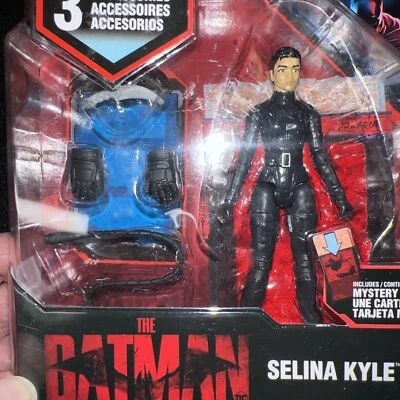 Figura de acción Spin Master DC The Batman - Selina Kyle Catwoman - 4 pulgadas NUEVO Foto 1 de 4