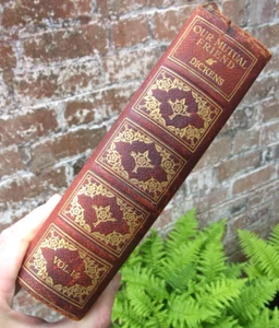 1909 Unser gemeinsamer Freund - Charles Dickens feines Leder - Bild 1 von 18