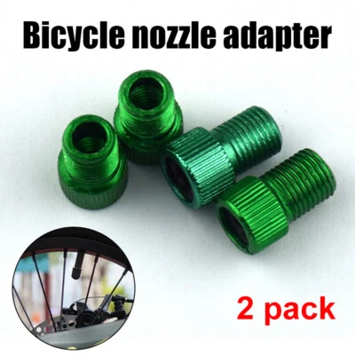 Presta to Schrader Converter Aluminium Alloy Valve Stem Adapter Tire Tube Bikeต - Image 1 of 4