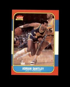 Fleer #21 1986-87 Adrian Dantley como nuevo Jazz Break 4 - Imagen 1 de 4