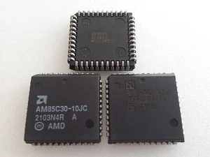 IC Serial Communication Controller, AMD AM85C30-10JC, 10MHz, 44-LEAD PLCC - Picture 1 of 1