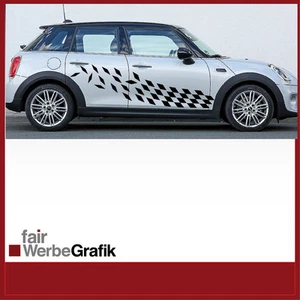 Aufkleber / Sticker / Seitenbeschriftung / Dekor / Mini Cooper 4-Tuerer / #0015 - Bild 1 von 5