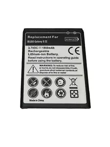 BATERÍA DE REPUESTO CALIDAD 1800mAH PARA SAMSUNG GALAXY S2 GT-i9100 S II - Imagen 1 de 2