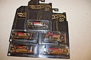 Hot Wheels 2023 55th Anniversary Black and Yellow Series Mix 1  Set of 5 - Bild 1 von 11