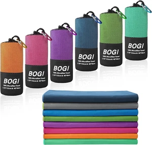 Microfiber Travel Sports Towel-Quick Dry, Soft Lightweight, Absorbent, Compact T - Picture 1 of 12