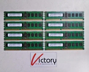 Gebrauchter Micron 4GB Server RAM 8 STÜCK | MT18JSF51272PDZ-1G6K1FI | 2RX8 PC3-12800R  - Bild 1 von 6
