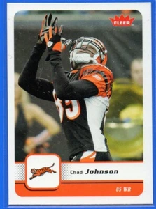 2006 Fleer Football Card #20 Chad Johnson - Picture 1 of 2