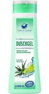 6x Soft&Gentle Duschgel 300ml Limette Aloe Vera Körperpflege Damenshampoo Frauen - Bild 1 von 1