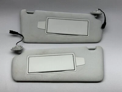 09-15 JAGUAR XF CONDUCTOR IZQUIERDO Y PASAJERO DERECHO PARASOL VISERAS TELA MARFIL Foto 1 de 4