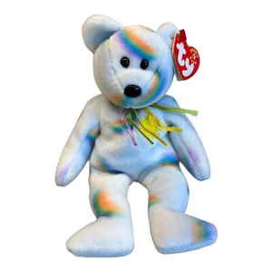TY Beanie Baby - CHEERY the Sunshine Bear (8.5 inch) - MWMT's Stuffed Animal Toy - Picture 1 of 4