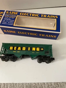 K-Line O/O27 READING LINE 6210 Covered Hopper Car K-6210 in Box - Picture 1 of 7