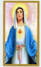 A Prayer for Carolyn U- Laminated  Holy Cards.  QUANTITY 25 CARDS
