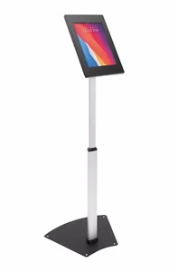 Mount-It! Anti-Theft Tablet Kiosk Floor STAND Compatible with iPad 10, 9, 8 - Photo 1/9