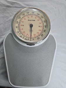 SALTER Professional Bathroom Metal Floor Scale Up To 360 Pounds - Picture 1 of 6