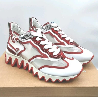 Christian Louboutin Sharkina Zapatillas Mujer Transparentes EU 37.5 US 7.5 $895 Foto 1 de 4