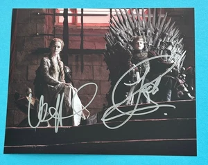 Lena Headey + Jack Gleeson   -  Game of Thrones   - signed, original Autogramm - Bild 1 von 1