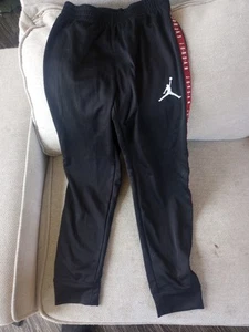 Nike Air Jordan Jumpman Fleece Jogger Pants Youth Boys Size Medium - Picture 1 of 3