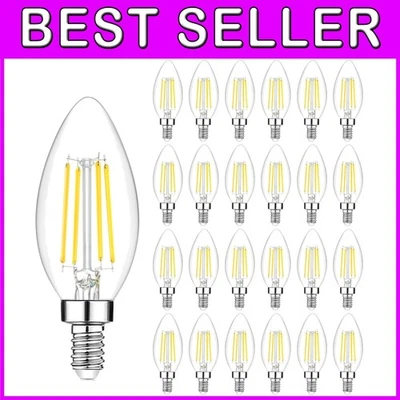 Energy Efficient 4W B11 LED Chandelier Bulbs - Image 1 of 4