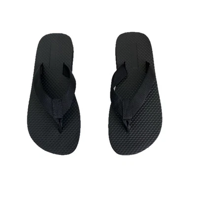 Sapatos de praia femininos THE ROW novos saltos planos verão chinelos um pedal - Imagem 1 de 4