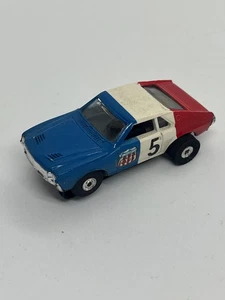 Vintage Aurora T Jet AMX #5 "Tuff Ones" HO Slot Car. - Picture 1 of 4