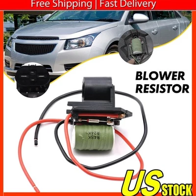 Radiator Fan Blower Motor Resistance For 2011-2016 Chevrolet Cruze 1.4L 1.8L V - Image 1 of 4