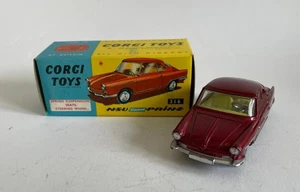 Rare Darker Red Corgi Toys No. 316, NSU Sport-Prinz, - Superb VN Mint Condition. - Picture 1 of 12