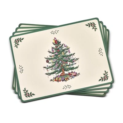 Pimpernel Christmas Tree Placemats - Set of 4