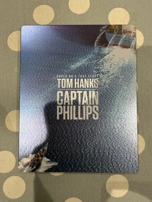 Captain Phillips Steelbook Blu-ray Tom Hanks UK Edition - Image 1 of 4