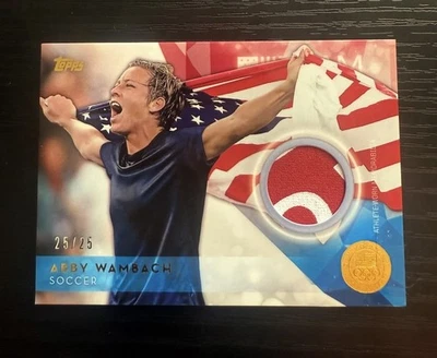 2016 Topps U.S. Olympic Team Hopeful Abby Wambach Relics Gold #25/25 - Image 1 of 2