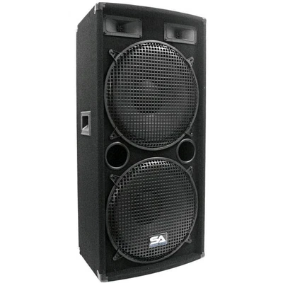 Altavoces DJ Seismic Audio 155.2 15" PA 1000W - Negros Foto 1 de 2
