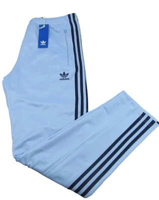 Adidas Adicolor Classic Beckenbauer Track Pants Men's Size SMALL Blue NEW JP2524 - Image 1 of 4