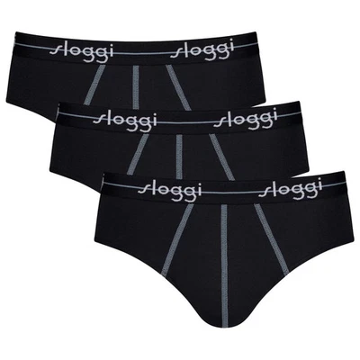 Sloggi Slip Para Hombre Pack De 3 - Start Midi C3P Caja, Algodón - Imagen 1 de 3