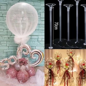 15X Balloons Stand Wedding Table Balloon Holder Column Balloon Stick Party Decor - Picture 1 of 15