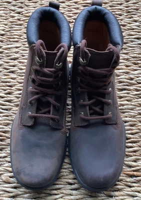 Dr Comfort Boss Botas Cuero Hombre Tobillo 9520 Con Cordones Marrón Talla 10W Nuevas* Foto 1 de 4