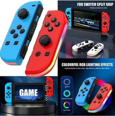 GENERIKUM 2er Set für Nintendo Switch Joy Con mit Handschlaufen Game Controller/Lite/OLED